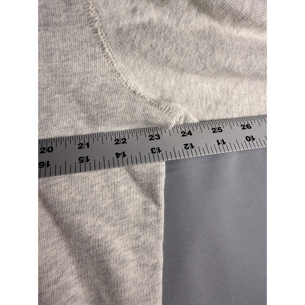 J. Crew Vintage Fleece Shawl Collar Sweatshirt Mens XL Grey - Picture 5 of 6